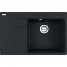 Кухонна мийка Franke Centro CNG 611-78 TL гранітна, Чорний матовий (114.0630.466)