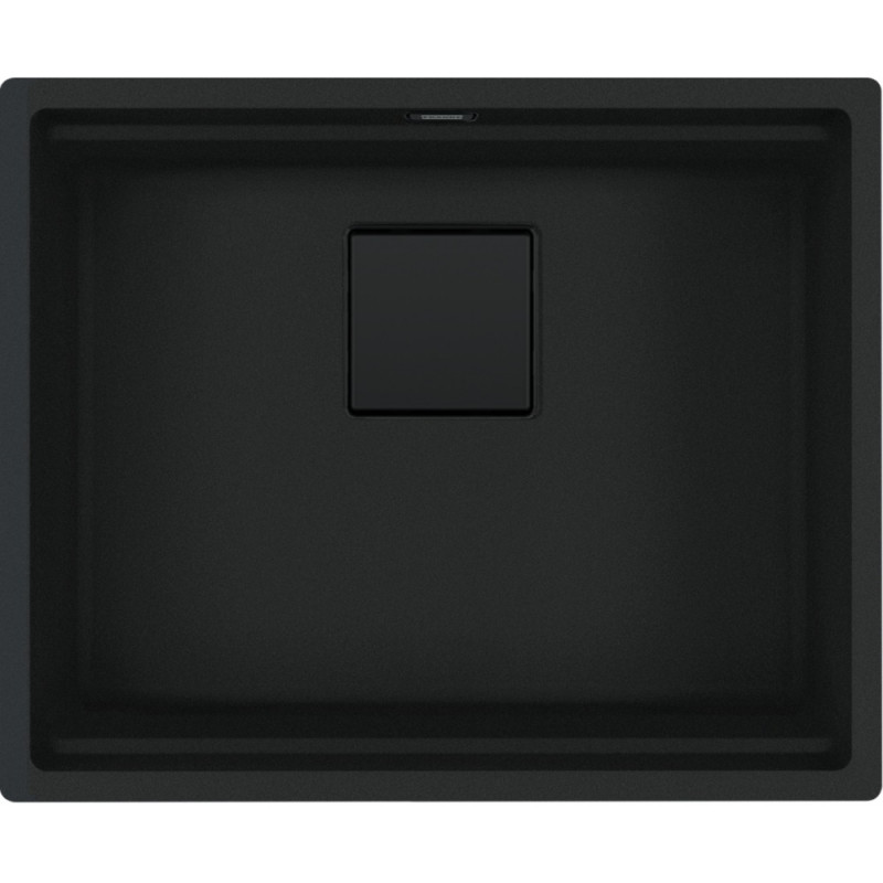 Гранітна кухонна мийка Franke KNG PRO 110-52, під стільницю, Black Edition, з однією чашею (125.0750.487)