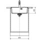 Кухонна мийка Franke Maris MRG 610-37 TL Онікс (114.0668.861)