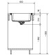 Кухонна мийка Franke Orion OID 611-62 тектонайт, Бежевий (125.0395.602)
