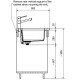 Кухонна мийка Franke Sirius SID 110-50 тектонайт, Сірий (144.0649.561)