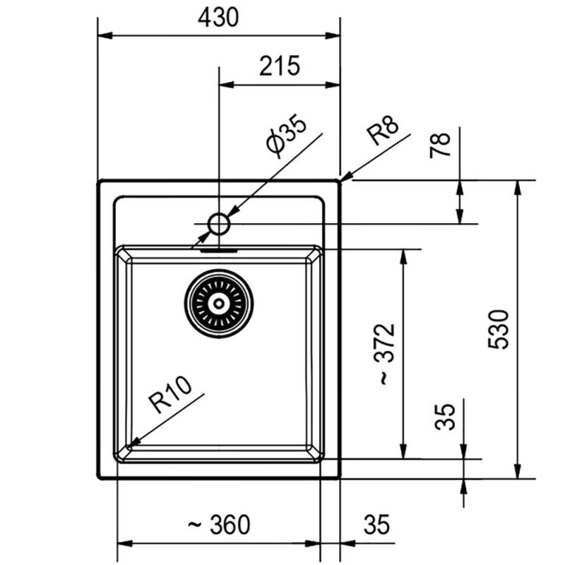 Кухонна мийка Franke Sirius SID 610-40 тектонайт, Бежевий (143.0671.748)