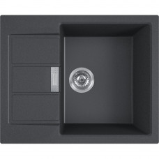 Кухонна мийка Franke Sirius 2.0 S2D 611-62 тектонайт, Чорний (143.0627.288)