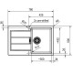 Кухонна мийка Franke Sirius 2.0 S2D 611-78 тектонайт, Бежевий (143.0671.744)