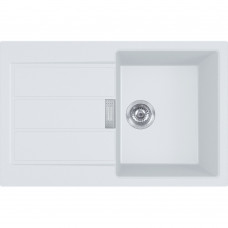 Кухонна мийка Franke Sirius 2.0 S2D 611-78 тектонайт, Білий (143.0621.332)