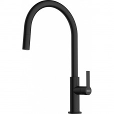 Кухонний змішувач Franke Maris Slim J витяжний, Чорний матовий (115.0728.389)