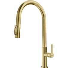 Кухонний змішувач Franke Maris Slim J Clear Water Золотий (120.0736.601)