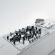 Газова варильна поверхня Franke Maris FHMA 755 4G DCL XS C, нержавіюча сталь, 5 конфорок (106.0554.382)