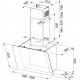 Похила кухонна витяжка Franke Smart 2.0 FPJ 615 V BK/DG (330.0573.294)