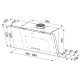 Похила кухонна витяжка Franke Maris Pro FMA 2.0 PRO 907 BK (330.0591.778)