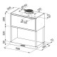 Кухонна витяжка Franke FMA MODULAR F60 BK MATT (335.0706.646)