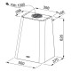Декоративна кухонна витяжка Franke Smart Deco FSMD 508 RS (335.0530.201)
